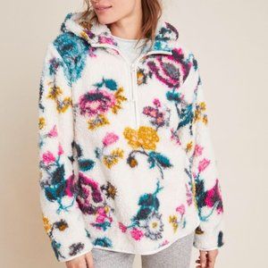 Anthropologie Rosemarie Hooded Sherpa Jacket